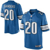 Image of Barry Sanders Detroit Lions Retired Player Limited Jersey - Light Blue 2019