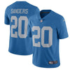 Image of Barry Sanders Detroit Lions Throwback Retired Player Vapor Untouchable Limited Jersey - Blue 2019