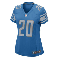 Barry Sanders Detroit Lions Women's Retired Player Game Jersey - Blue 2019