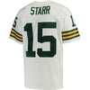 Image of Bart Starr Green Bay Packers Mitchell &amp; Ness Replica Retired Player Jersey - White 2019