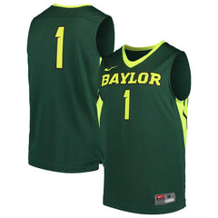 Baylor Bears College Replica Basketball Jersey – Green 2019