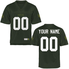 Baylor Bears Personalized Football Name &amp; Number Jersey - Green 2019