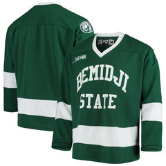 Bemidji State Beavers Replica Hockey Jersey – Green 2019