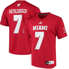 Ben Roethlisberger Miami University RedHawks  Alumni Player Jersey - Red 2019