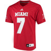 Image of Ben Roethlisberger Miami University RedHawks  Alumni Player Jersey - Red 2019