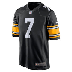 Ben Roethlisberger Pittsburgh Steelers Alternate Game Jersey - Black 2019