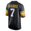 Image of Ben Roethlisberger Pittsburgh Steelers Alternate Game Jersey - Black 2019