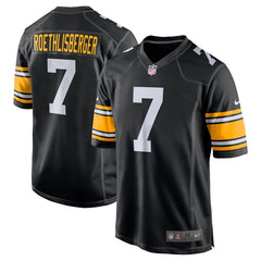 Ben Roethlisberger Pittsburgh Steelers Alternate Game Jersey - Black 2019