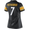 Image of Ben Roethlisberger Pittsburgh Steelers Girls Youth Game Jersey - Black 2019