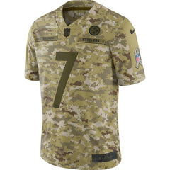 Ben Roethlisberger Pittsburgh Steelers Salute to Service Limited Jersey – Camo 2019