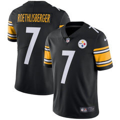 Ben Roethlisberger Pittsburgh Steelers Vapor Untouchable Limited Player Jersey - Black 2019