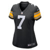 Image of Ben Roethlisberger Pittsburgh Steelers Women's Alternate Game Jersey – Black 2019