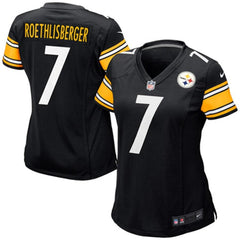 Ben Roethlisberger Pittsburgh Steelers Women's Game Jersey - Black 2019