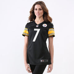 Ben Roethlisberger Pittsburgh Steelers Women's Game Jersey - Black 2019