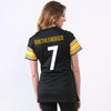 Image of Ben Roethlisberger Pittsburgh Steelers Women's Game Jersey - Black 2019