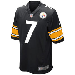 Ben Roethlisberger Pittsburgh Steelers Youth Team Color Game Jersey - Black 2019