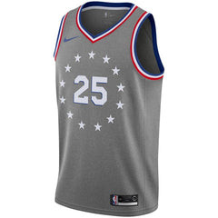 Ben Simmons Philadelphia 76ers City Edition Swingman Jersey – Gray 2019