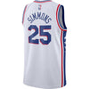 Image of Ben Simmons Philadelphia 76ers Swingman Jersey White - Association Edition 2019