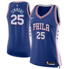 Image of Ben Simmons Philadelphia 76ers Women's Swingman Jersey Royal - Icon Edition 2019