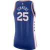 Image of Ben Simmons Philadelphia 76ers Women's Swingman Jersey Royal - Icon Edition 2019