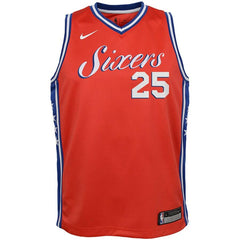 Ben Simmons Philadelphia 76ers Youth Swingman Jersey - Red 2019