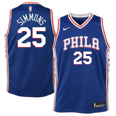 Ben Simmons Philadelphia 76ers Youth Swingman Jersey Royal - Icon Edition 2019