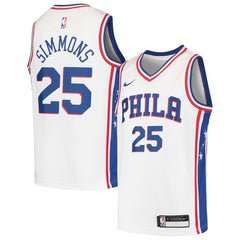 Ben Simmons Philadelphia 76ers Youth Swingman Jersey - White 2019