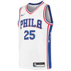 Image of Ben Simmons Philadelphia 76ers Youth Swingman Jersey - White 2019