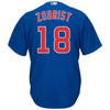 Image of Ben Zobrist Chicago Cubs Majestic Cool Base Player Jersey - Royal 2019