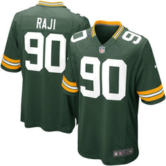 BJ Raji Green Bay Packers Youth Team Color Game Jersey - Green 2019