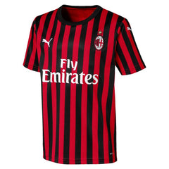 AC Milan Puma Youth 2019/20 Home Replica Jersey – Red/Black 2019