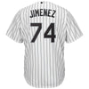 Image of Eloy Jimenez Chicago White Sox Majestic Home Cool Base Player Replica Jersey – White/Black 2019