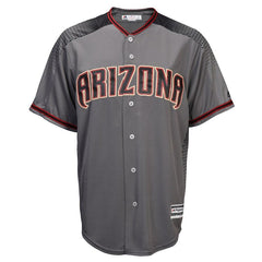 Arizona Diamondbacks Majestic Fashion Official Cool Base Replica Team Jersey - Gray/Black 2019