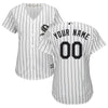 Image of Chicago White Sox Majestic Women's Home Cool Base Custom Jersey - White/Black 2019