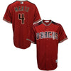 Image of Ketel Marte Arizona Diamondbacks Majestic Alternate Official Cool Base Player Jersey - Red/Black 2019