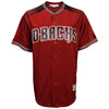 Image of Arizona Diamondbacks Majestic Cool Base Custom Jersey - Sedona Red/Black 2019