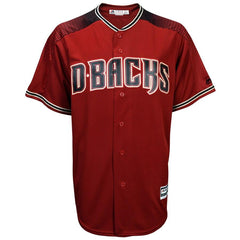 Ketel Marte Arizona Diamondbacks Majestic Alternate Official Cool Base Player Jersey - Red/Black 2019