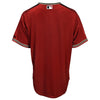 Image of Arizona Diamondbacks Majestic Official Cool Base Jersey - Sedona Red/Black 2019