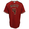 Image of Ketel Marte Arizona Diamondbacks Majestic Alternate Official Cool Base Player Jersey - Red/Black 2019