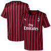 Image of AC Milan Puma Youth 2019/20 Home Replica Jersey – Red/Black 2019