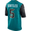 Image of Blake Bortles Jacksonville Jaguars Alternate Game Jersey - Teal 2019