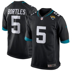 Blake Bortles Jacksonville Jaguars New Game Jersey – Black 2019