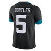 Image of Blake Bortles Jacksonville Jaguars New Vapor Untouchable Limited Jersey – Black 2019
