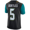 Image of Blake Bortles Jacksonville Jaguars Vapor Untouchable Limited Player Jersey - Black 2019