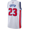 Image of Blake Griffin Detroit Pistons Replica Swingman Jersey - Association Edition – White 2019