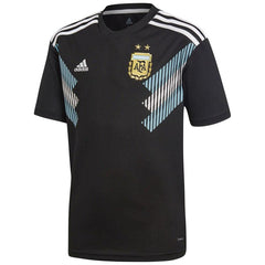 Argentina National Team Youth Away Replica Blank Jersey – Black/Blue 2019