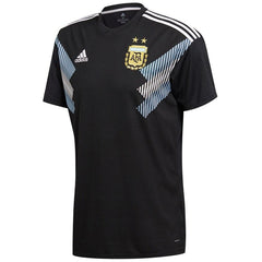 Argentina National Team Away Replica Blank Jersey – Black/Blue 2019