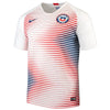 Image of Chile National Team Away Replica Stadium Jersey – White/Blue 2019