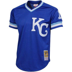 Bo Jackson Kansas City Royals Mitchell &amp; Ness 1989 Cooperstown Collection Batting Mesh Practice Jersey - Royal 2019