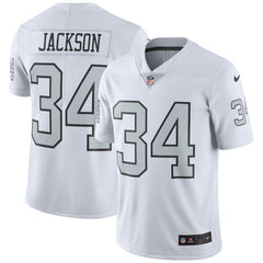 Bo Jackson Oakland Raiders Color Rush Vapor Untouchable Retired Player Limited Jersey – White 2019
